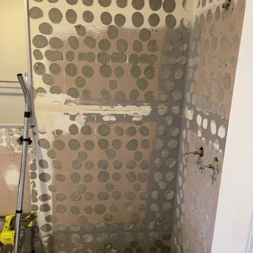 Bathroom waterproofing preparation